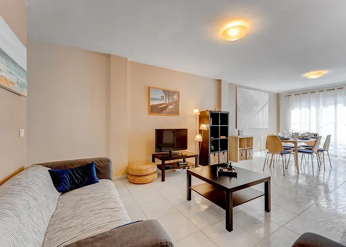 公寓 100m To A Spacious Apartm 圣胡安海滩